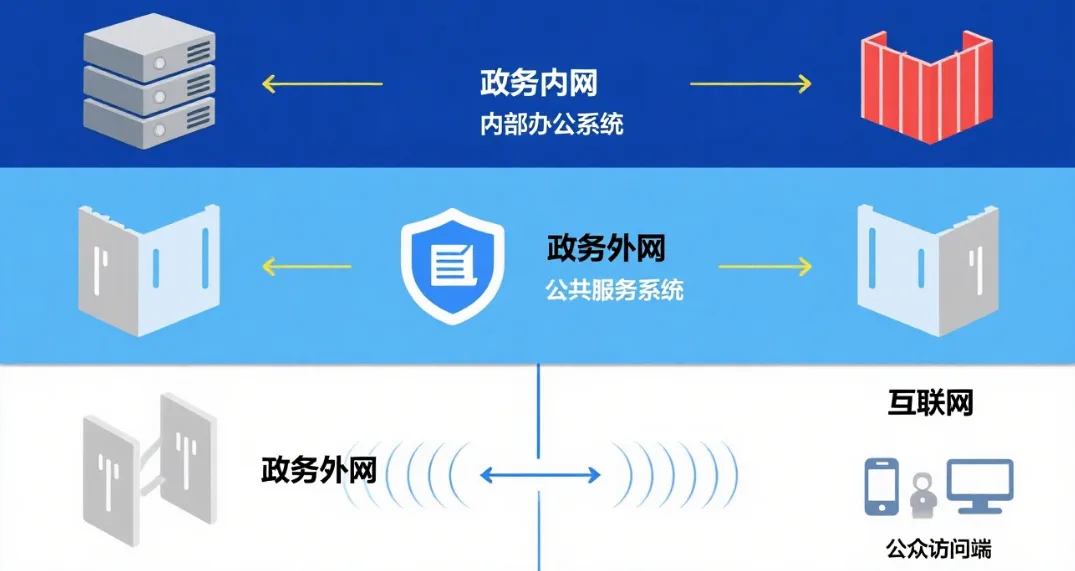远程开庭网络部署架构
