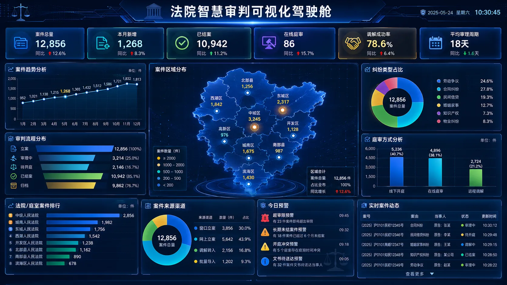 信息展示大屏与状态看板